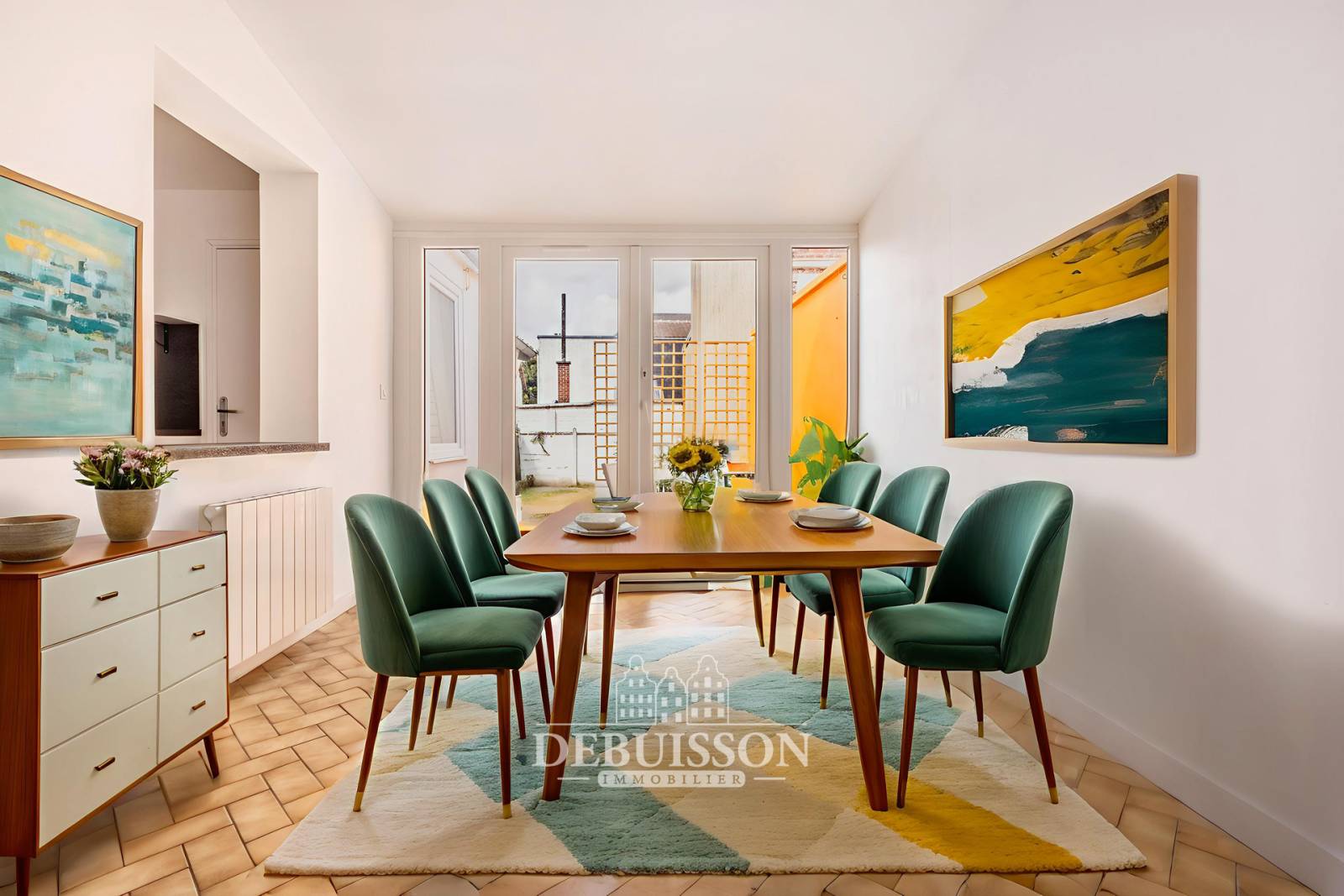 ARRAS (Université) - Maison de ville 1930 rénovée de 120 m² hab. - 4 chambres et 3 sdb