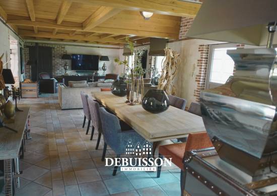 Demeure contemporaine en pierres blanches à 10 minutes de ARRAS