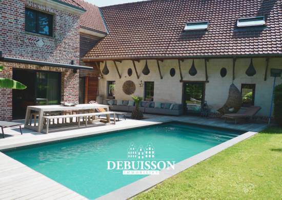 Demeure contemporaine en pierres blanches à 10 minutes de ARRAS