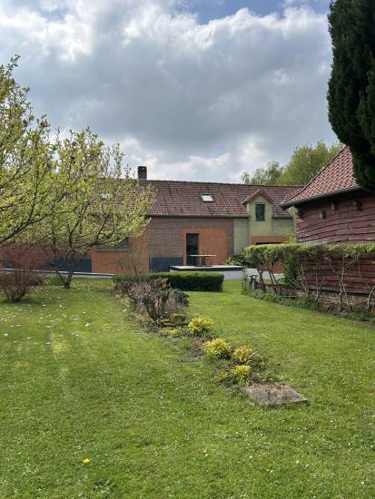 POMMERA - ENTRE ARRAS ET AMIENS ENSEMBLE IMMOBILIER SUR SON VASTE TERRAIN PAYSAGE